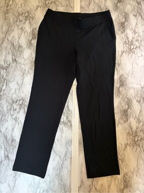 pure jill black pants Size M petite NEW WITH TAG